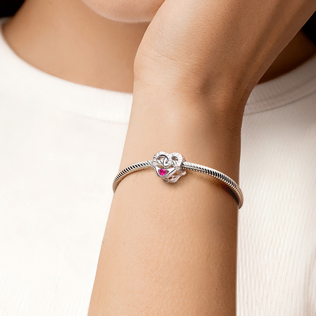 Hand Love Heart Charm image number 1