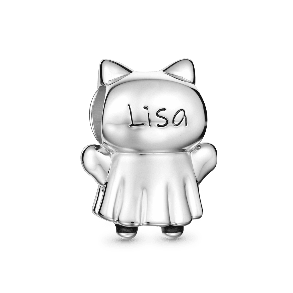 Ghost Cat Charm image number 4