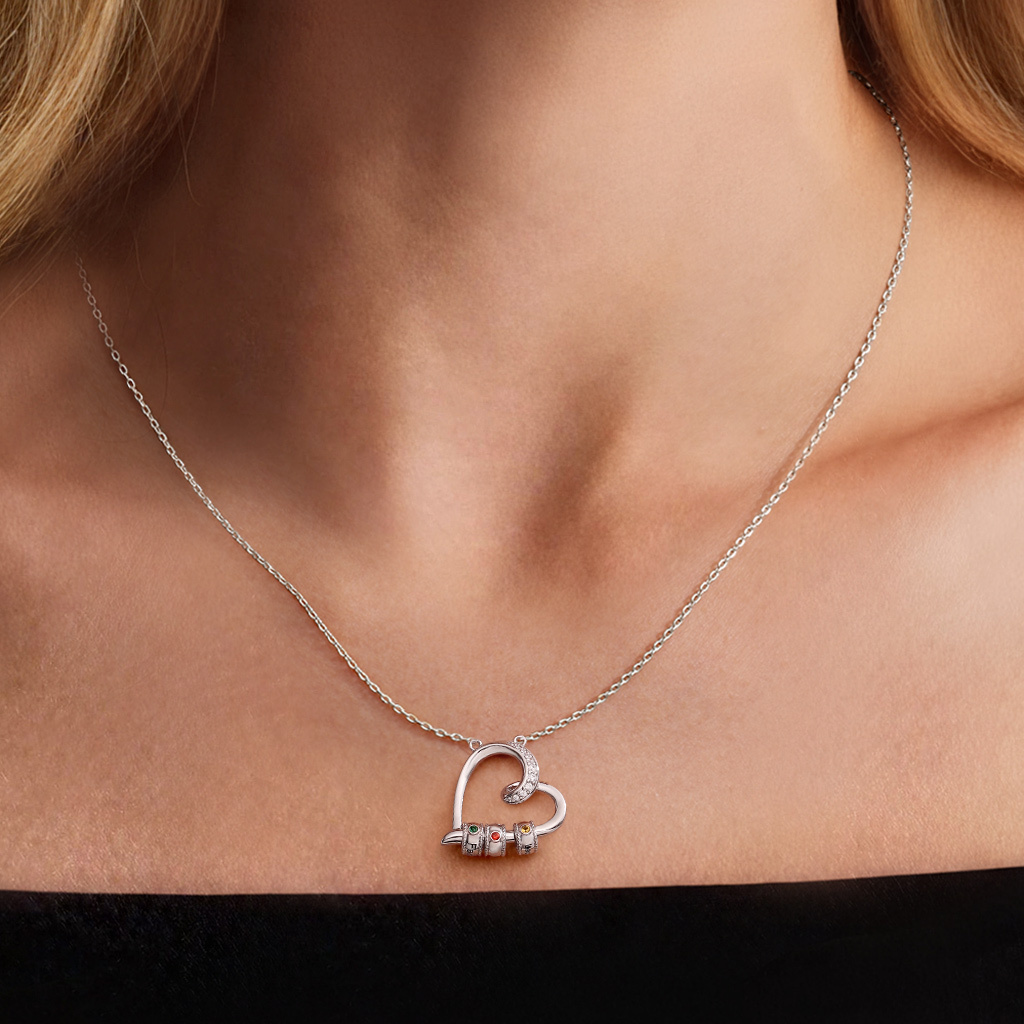 Heart Openable Necklace image number 2