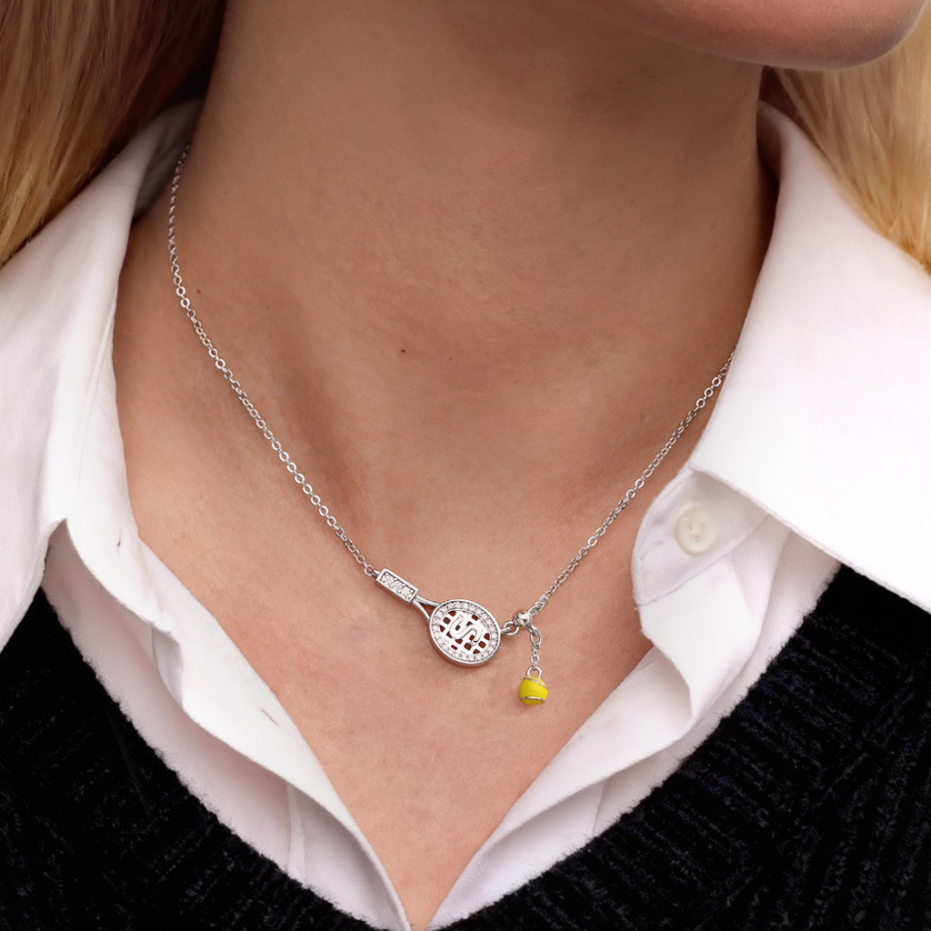 Customized Tennis Necklace image number 1