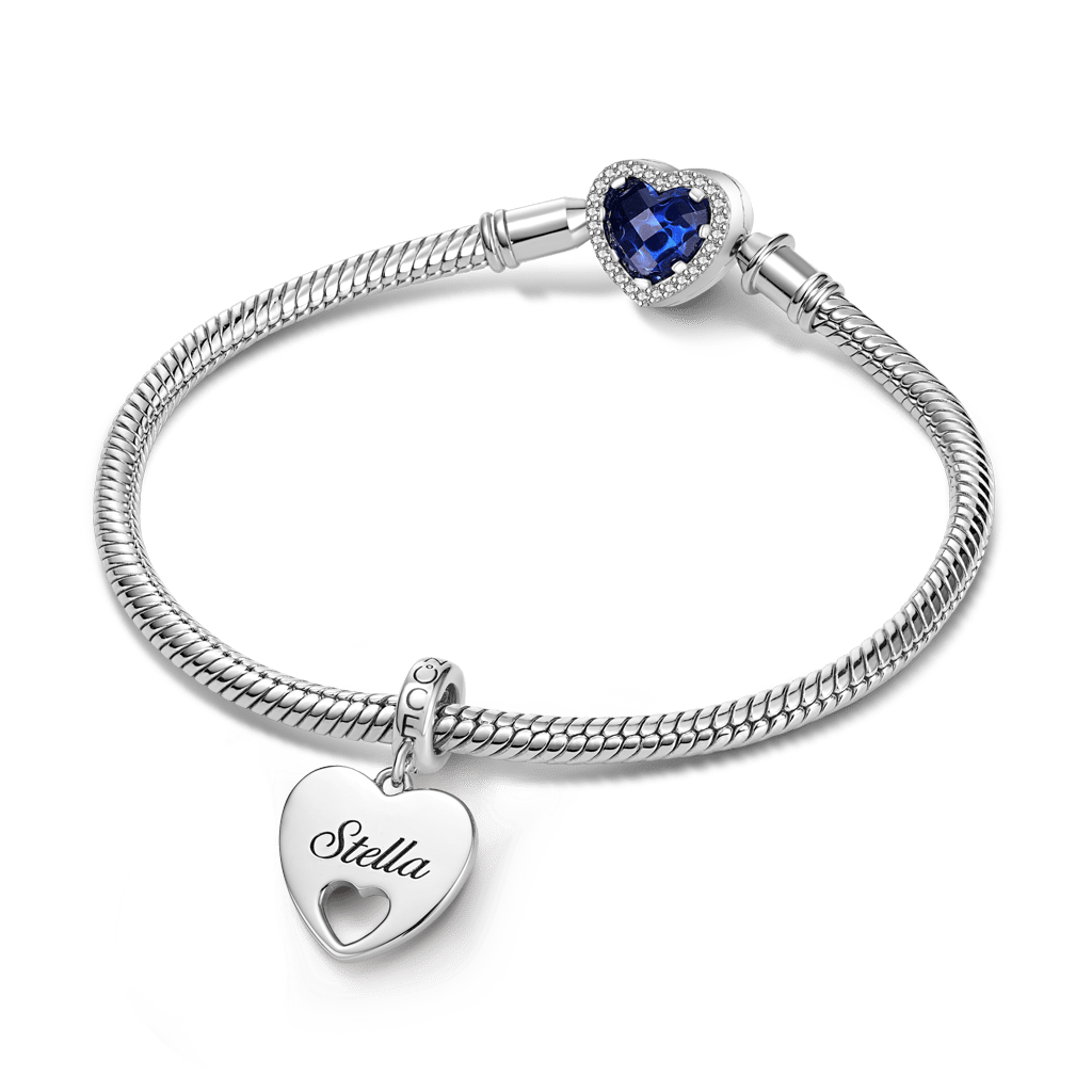 Heart Engravable Pendant image number 3