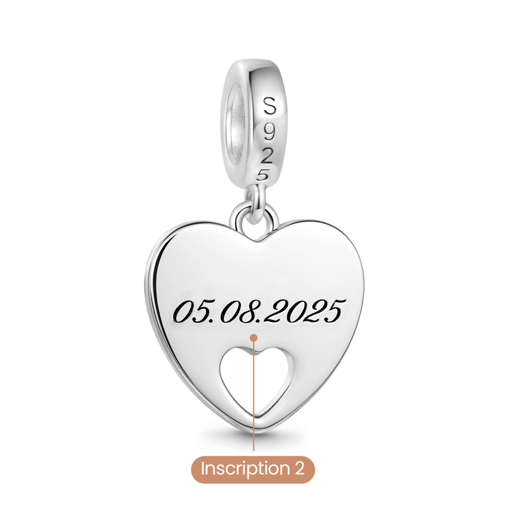 Heart Engravable Pendant image number 5