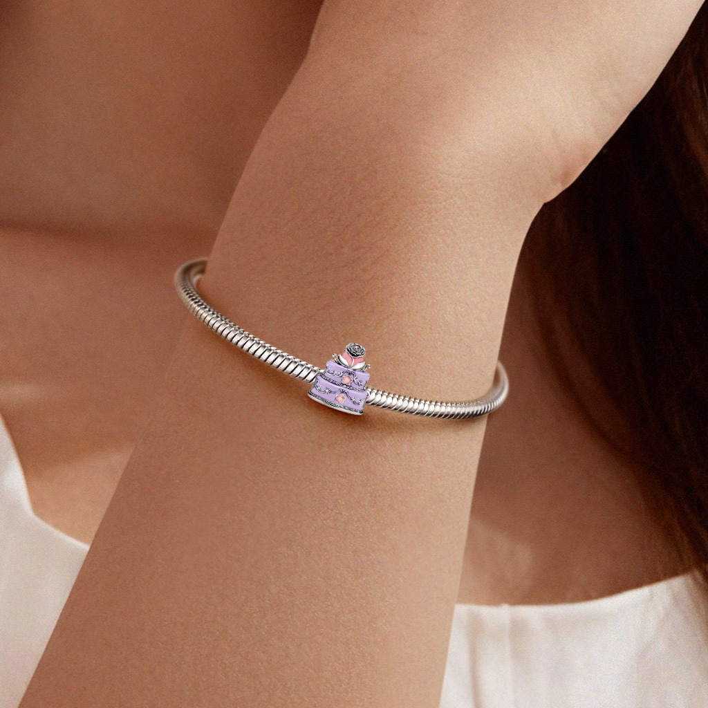 Rose Cake Charm image number 2