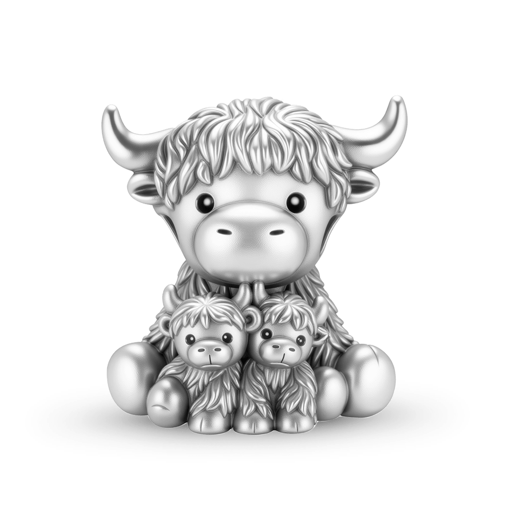 Highland Cow Charm image number 0