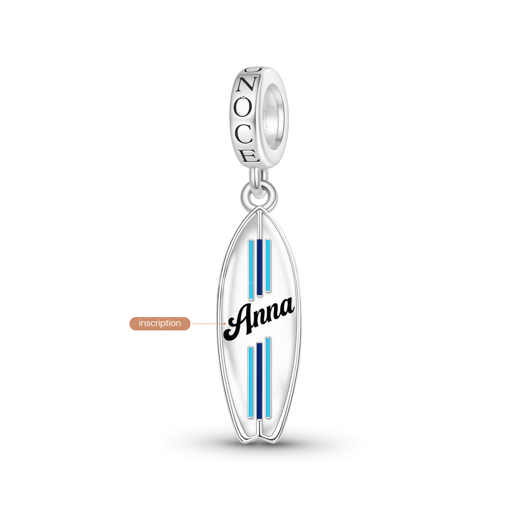 Customized Surfboard Pendant image number 1