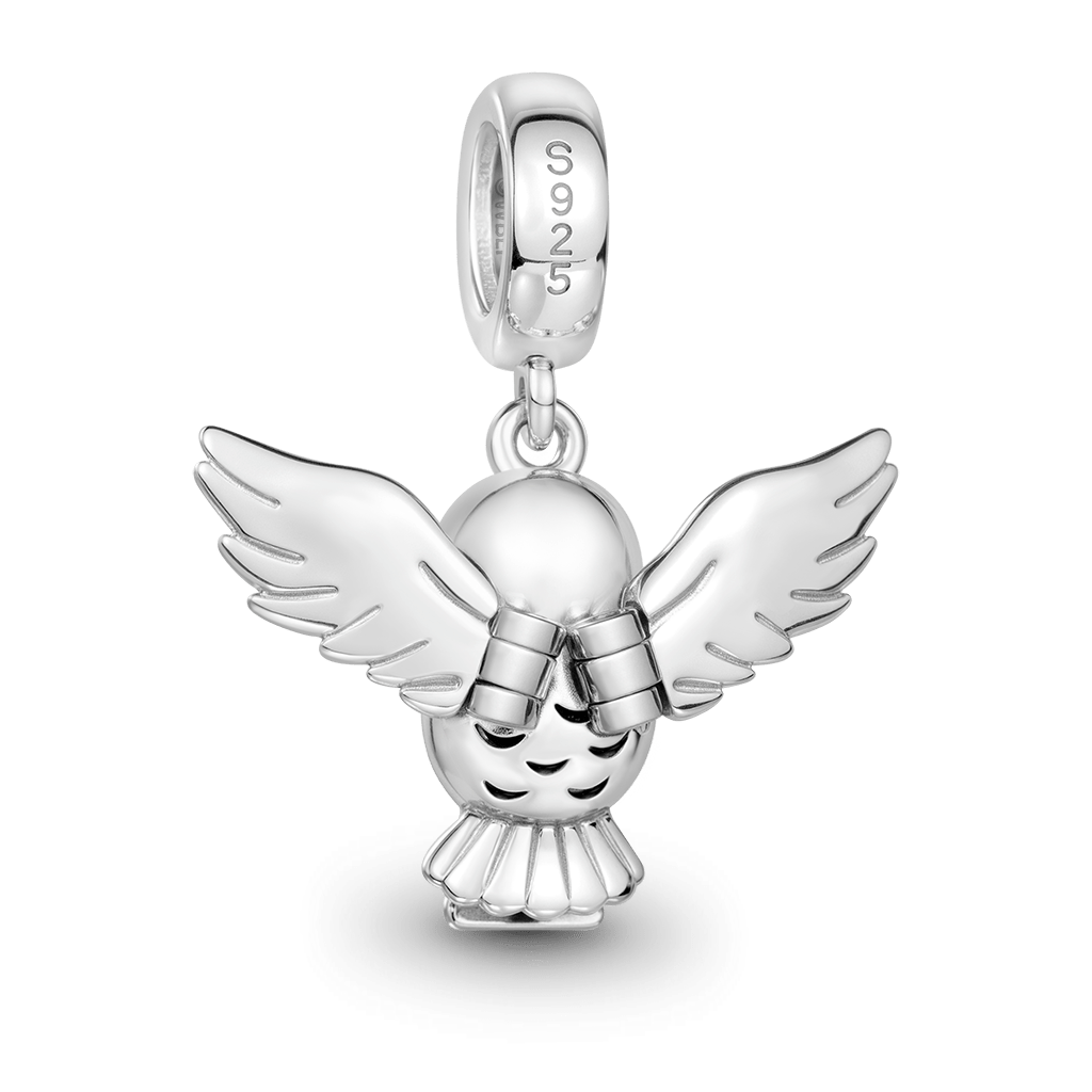 Hedwig Snow Owl Pendant image number 5