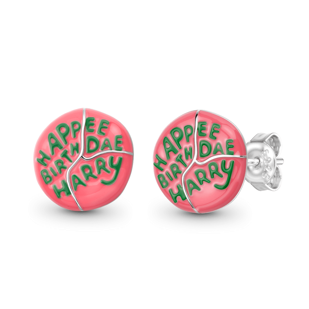 Hagrid Birthday Cake Stud Earrings image number 2