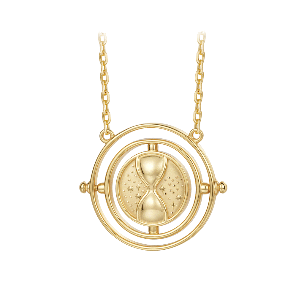 Rotatable Time Turner Necklace image number 0