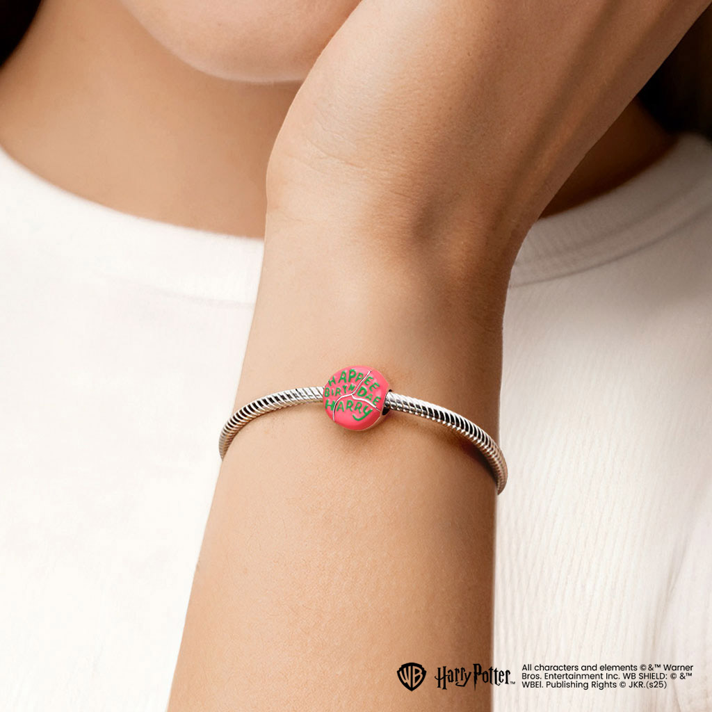 Hagrid Birthday Cake Engravable Charm image number 1