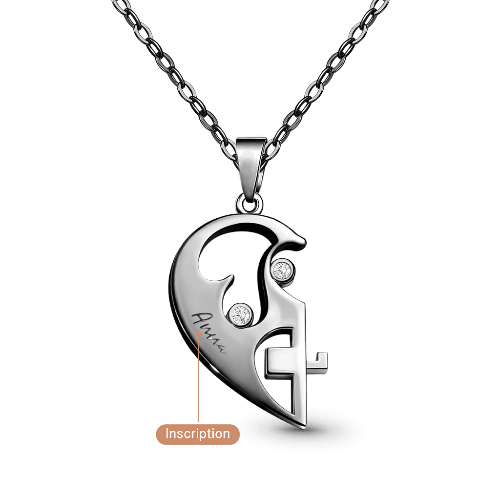 Customized Couple Necklaces image number 4