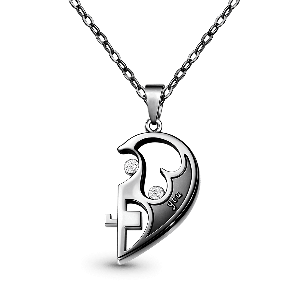 Customized Couple Necklaces image number 0