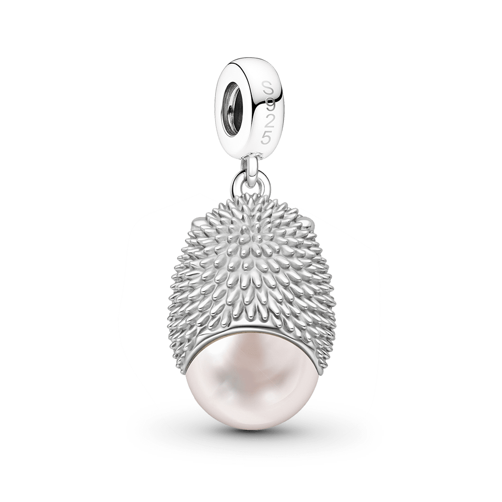 Hedgehog with Pearl Pendant image number 4
