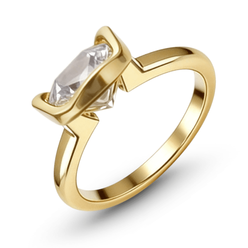 Oval Cut Engagement Ring image number 3