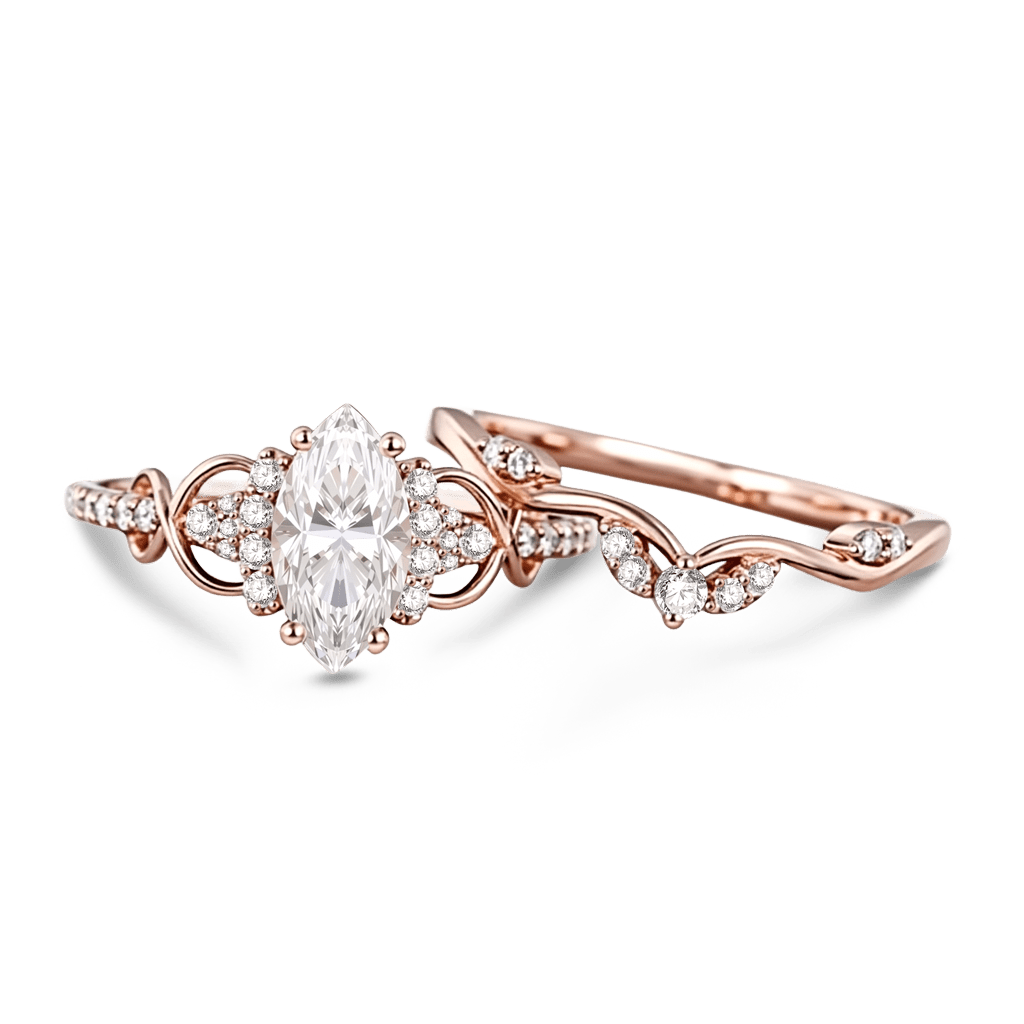 Filigree Marquise-Cut Ring image number 3