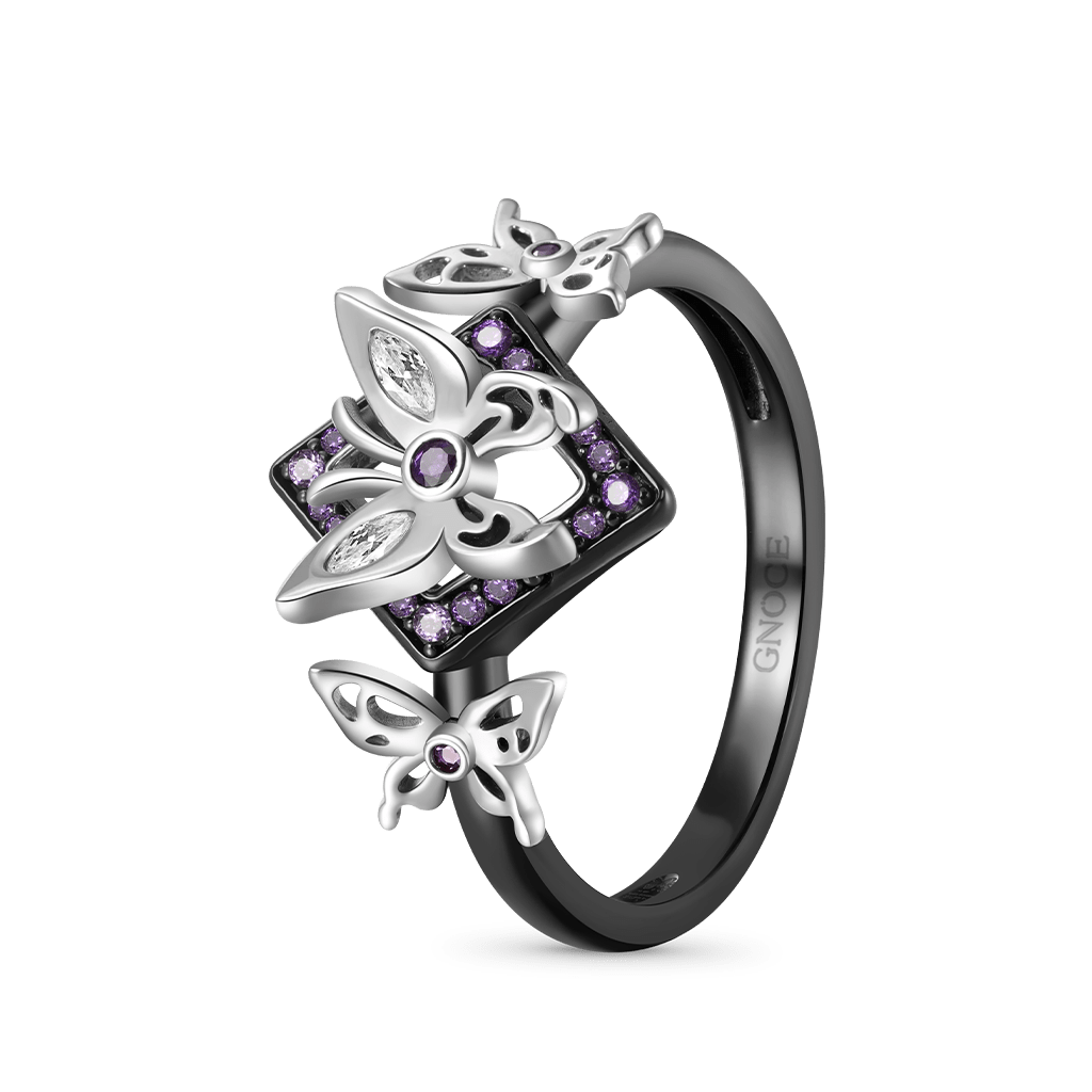 Butterfly Rhombus Ring image number 3