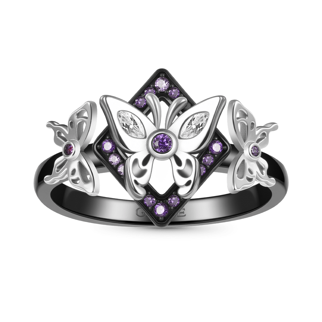 Butterfly Rhombus Ring image number 0