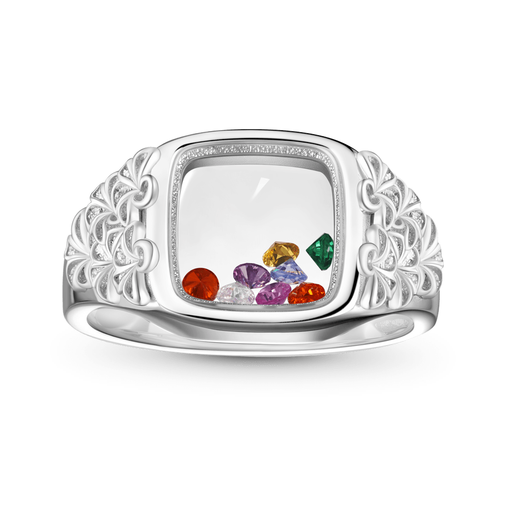 Floral Multi-Color Ring image number 0