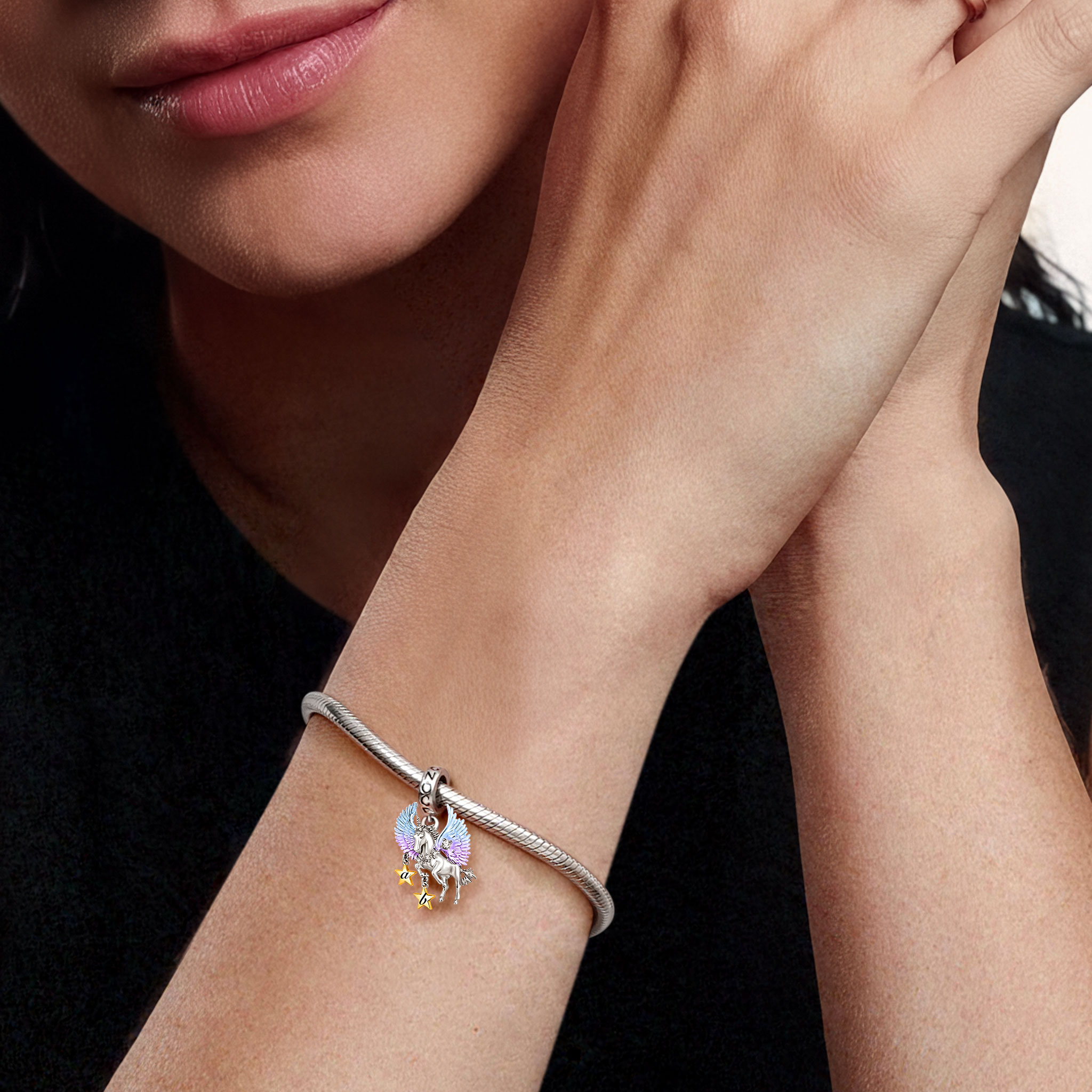 Unicorn Customized Pendant image number 1