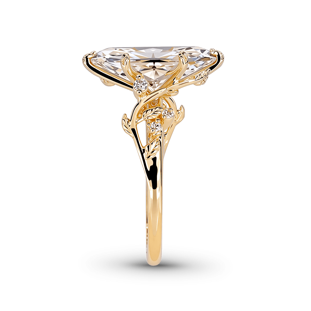 Vine Marquise-Cut Engagement Ring image number 2
