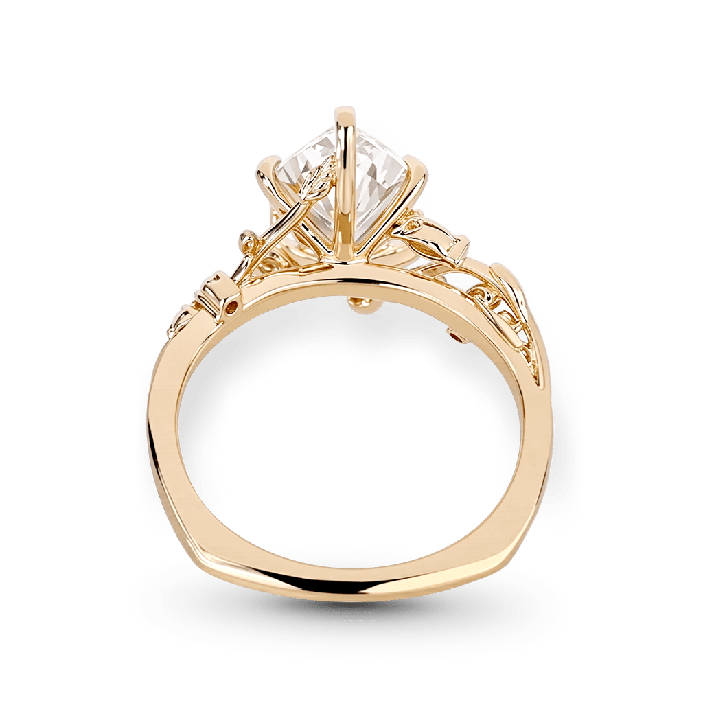 Vine Marquise-Cut Engagement Ring image number 1