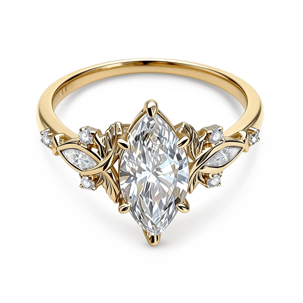 Marquise Cut Engagement Ring image number 0