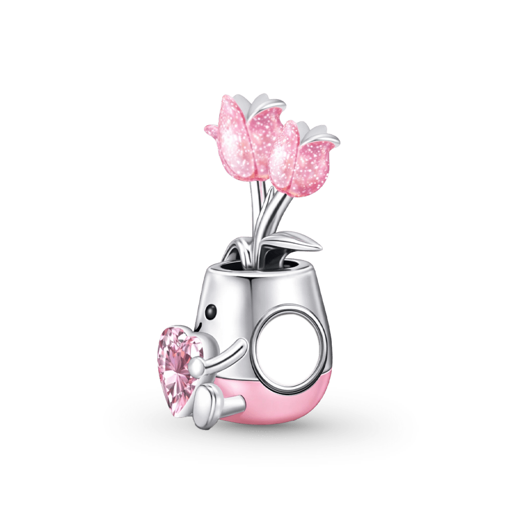 Tulip Birthstone Charm image number 4