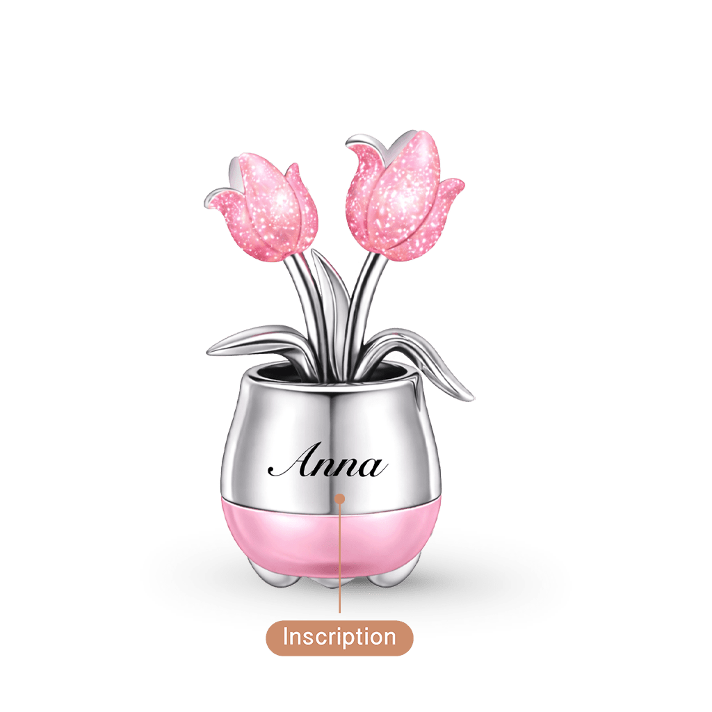 Tulip Birthstone Charm image number 5