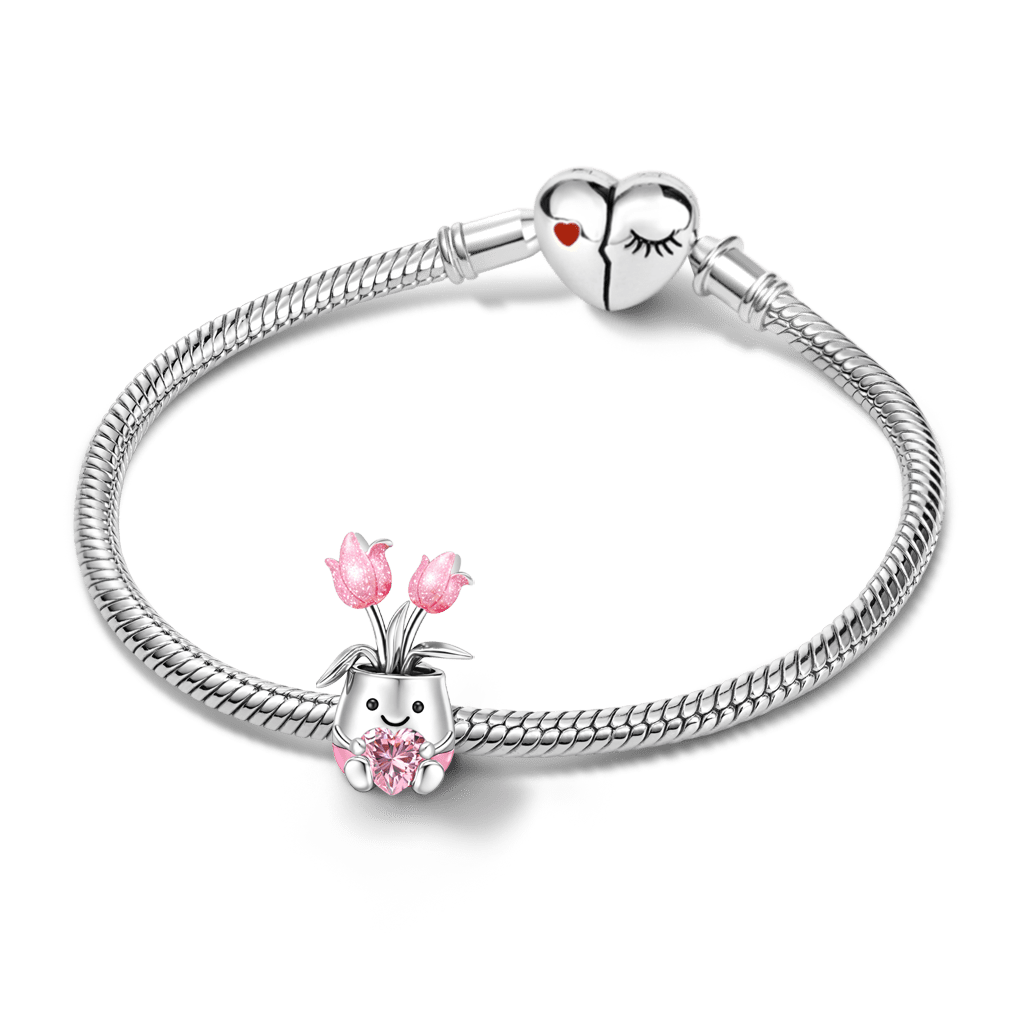 Tulip Birthstone Charm image number 2