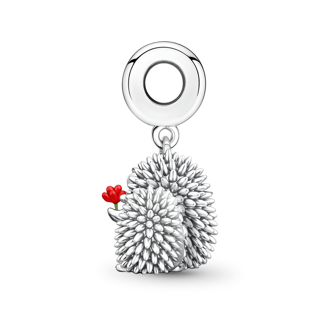 Hedgehog Mother & Child Pendant image number 4