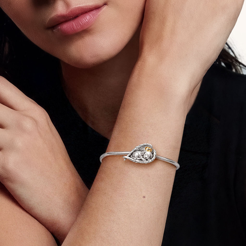 Pet Memorial Dog Charm image number 1