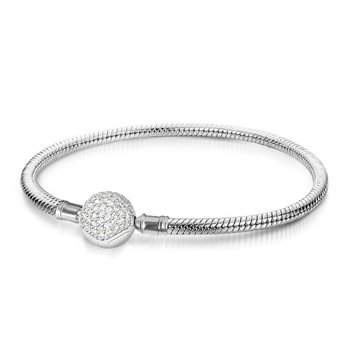 Crystal Round Shaped Bracelet image number 1