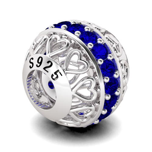 Blue Hollow Charm image number 1