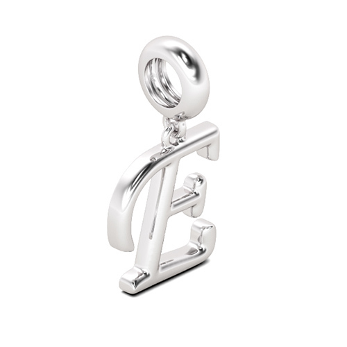 Letter E Pendant image number 1