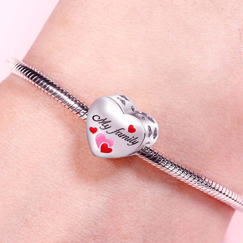 Family Heart Photo Charm image number 2