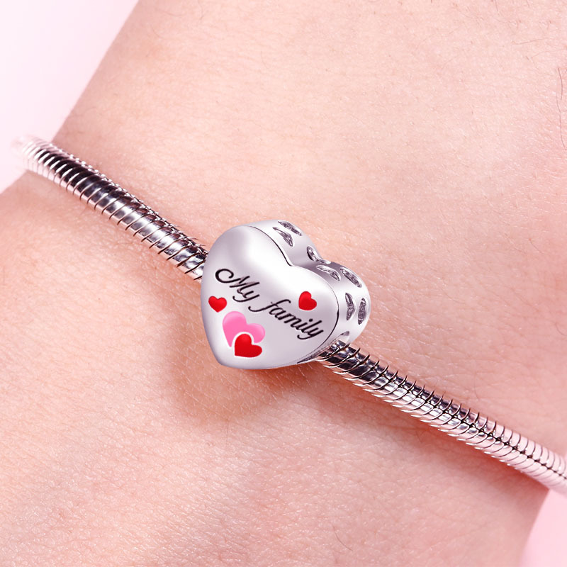 Family Heart Photo Charm image number 2