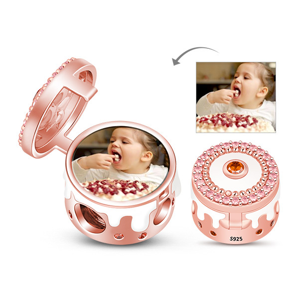 Birthday Cake Photo Charm image number 0