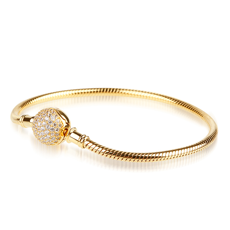 18K Golden Plated Bracelet image number 1