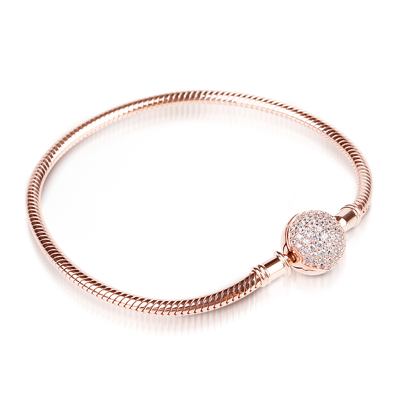 18K Rose Golden Bracelet image number 2