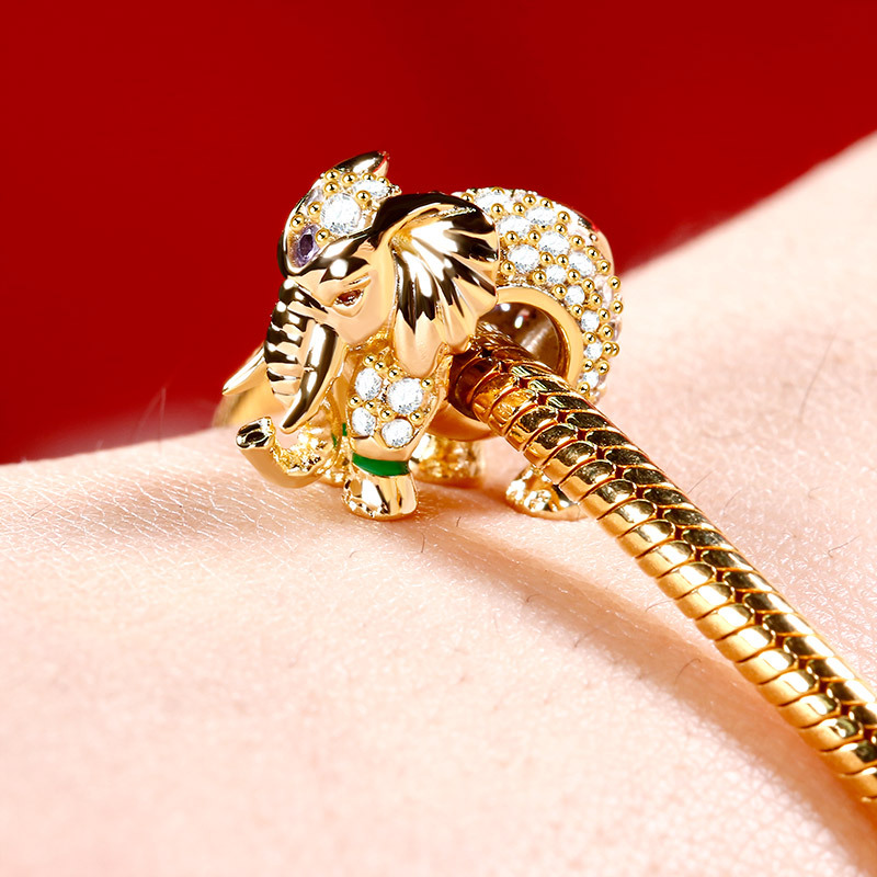 Thai Elephant Charm image number 2