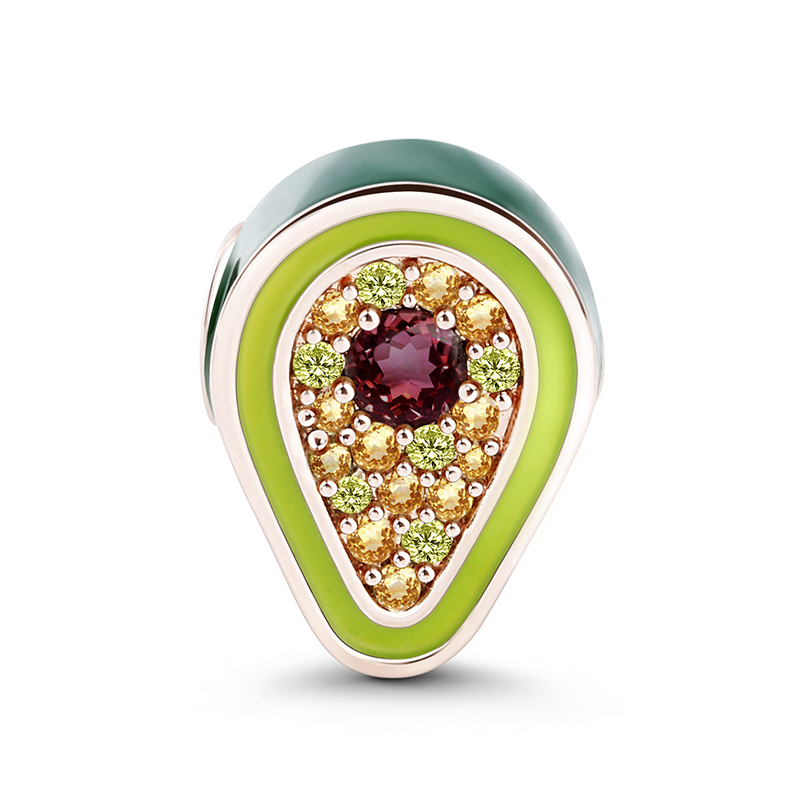 Green Avocado Charm image number 0