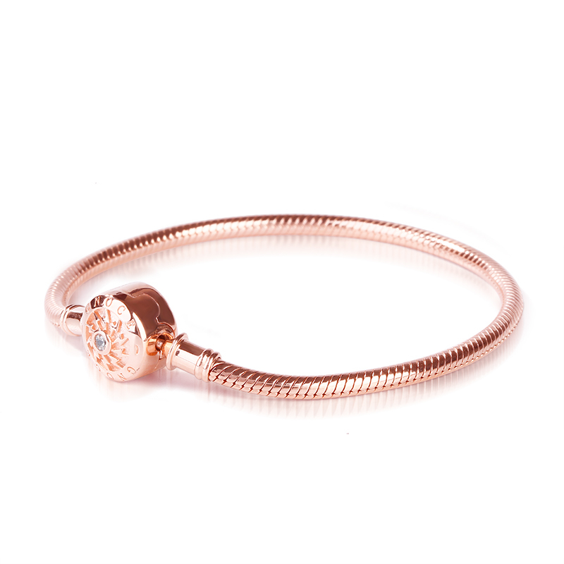 18K Rose Gold Causal Bracelet image number 2