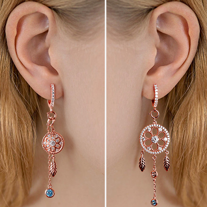 Dreamcatcher Earrings image number 3