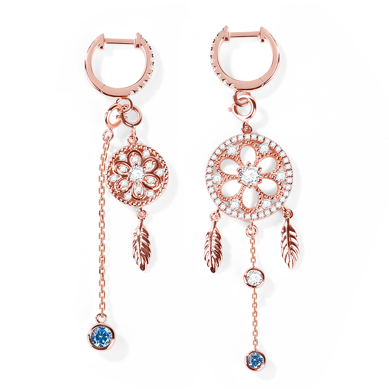 Dreamcatcher Earrings image number 0