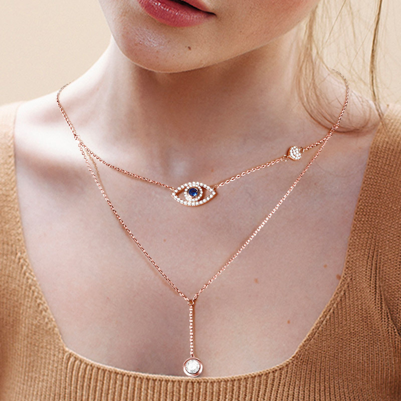 Devil's Eye Necklace image number 2