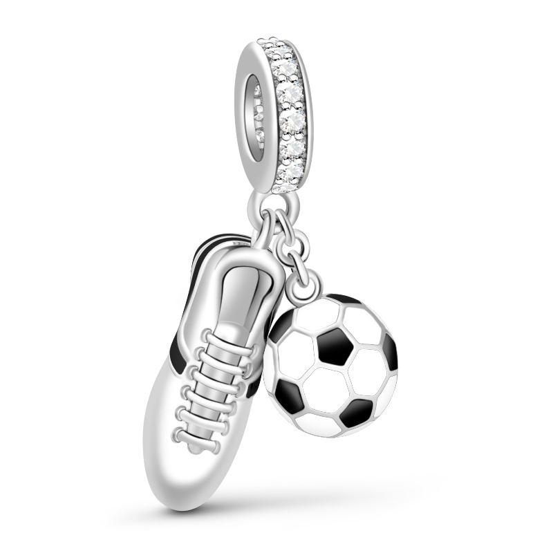 Sneaker & Football Pendant image number 0