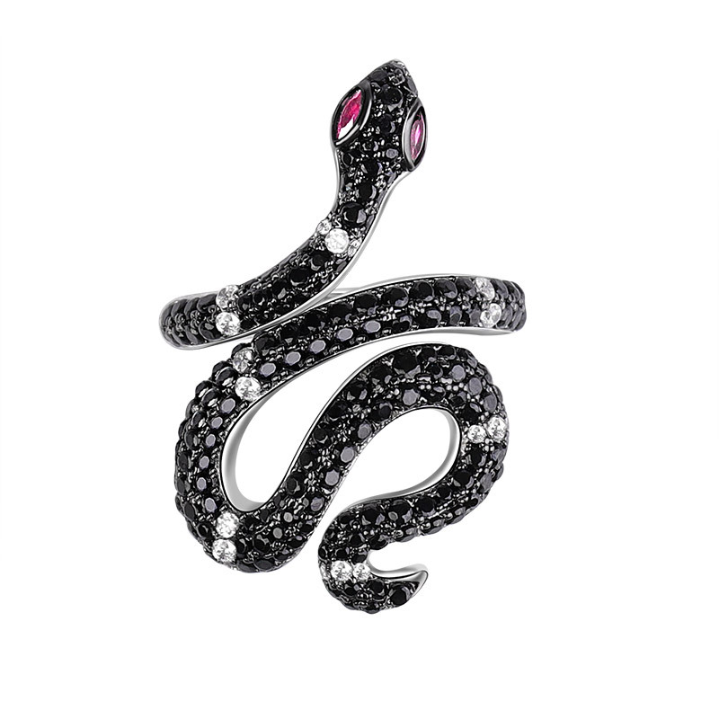 Black Snake Ring image number 0