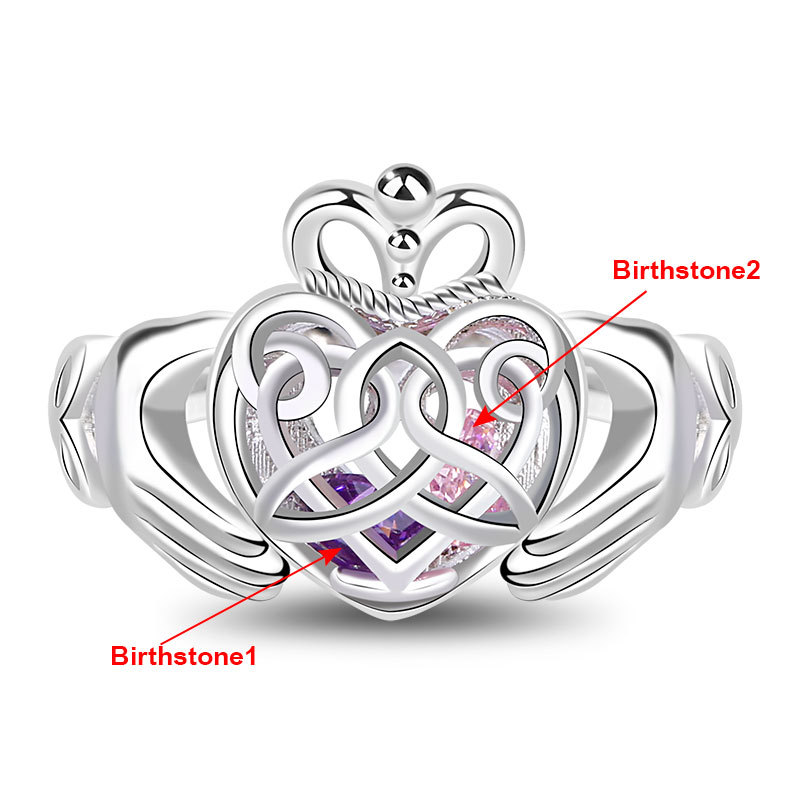 Celtic Claddagh Ring image number 1