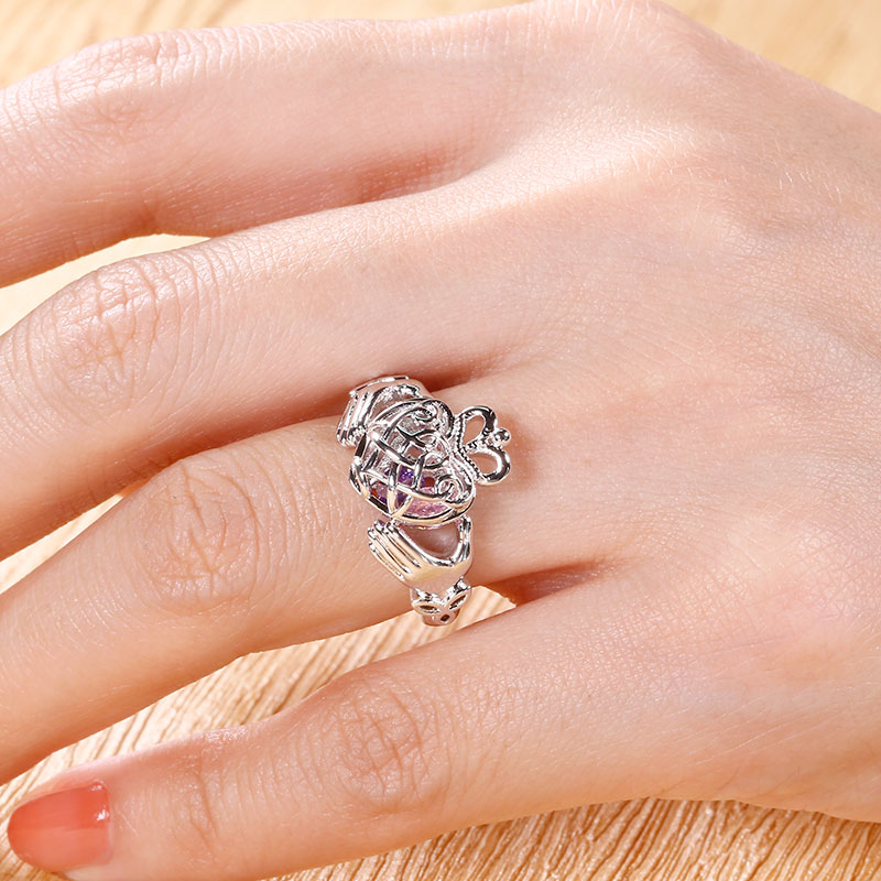 Celtic Claddagh Ring image number 3