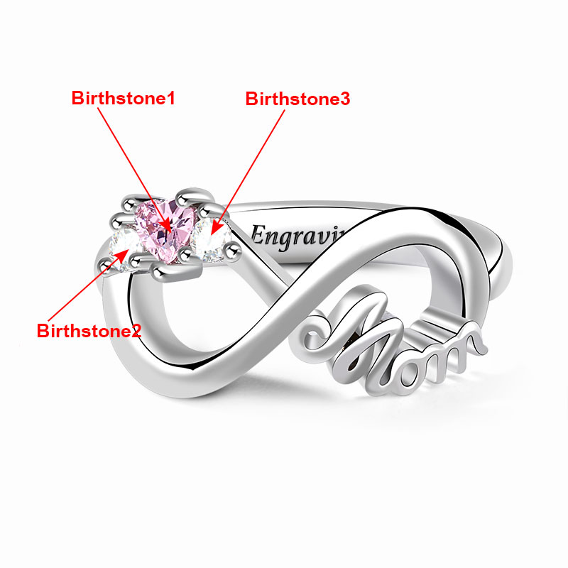 Mom's Infinite Love Ring image number 2