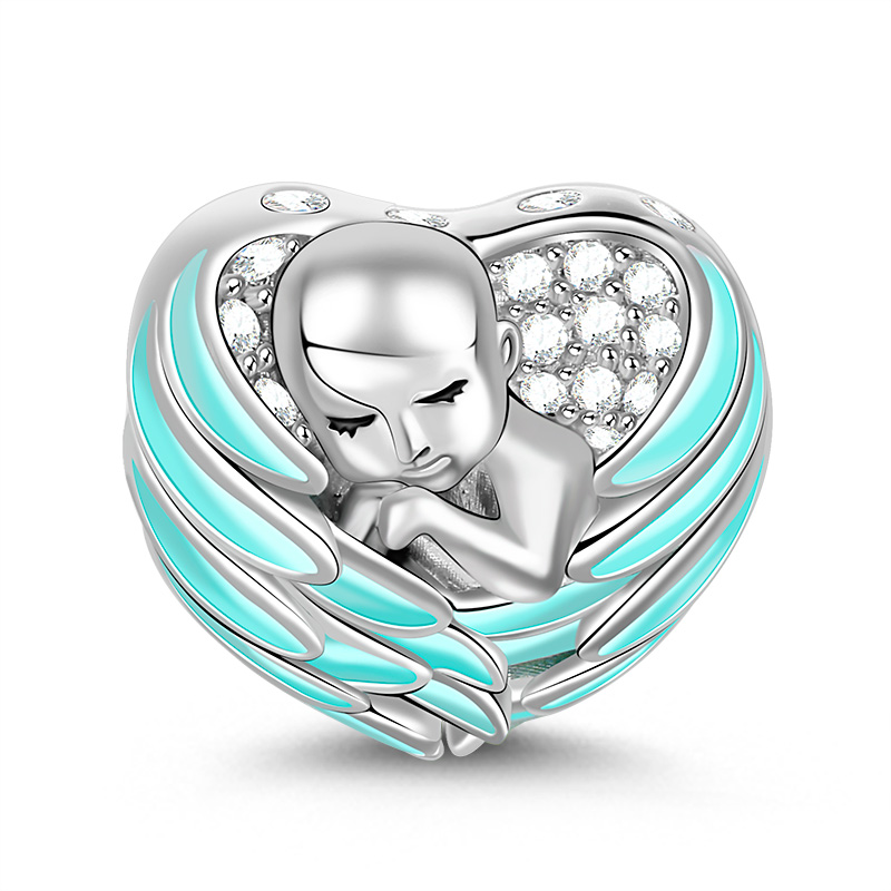 Blue Wings Baby Charm image number 0